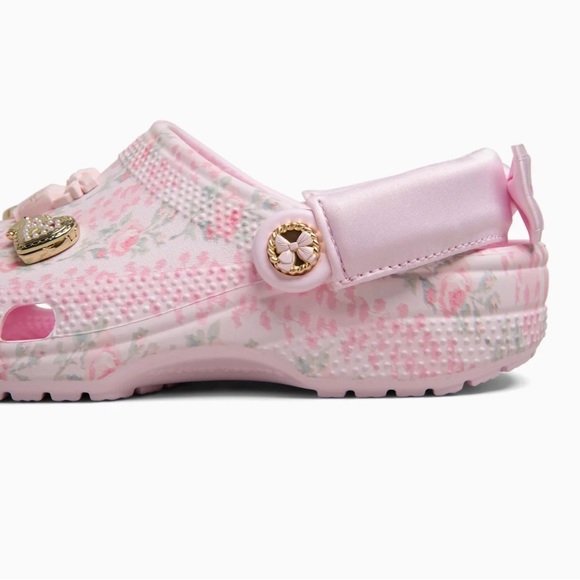 LoveShackFancy Pink Crocs Women’s size 5 - Picture 5 of 6